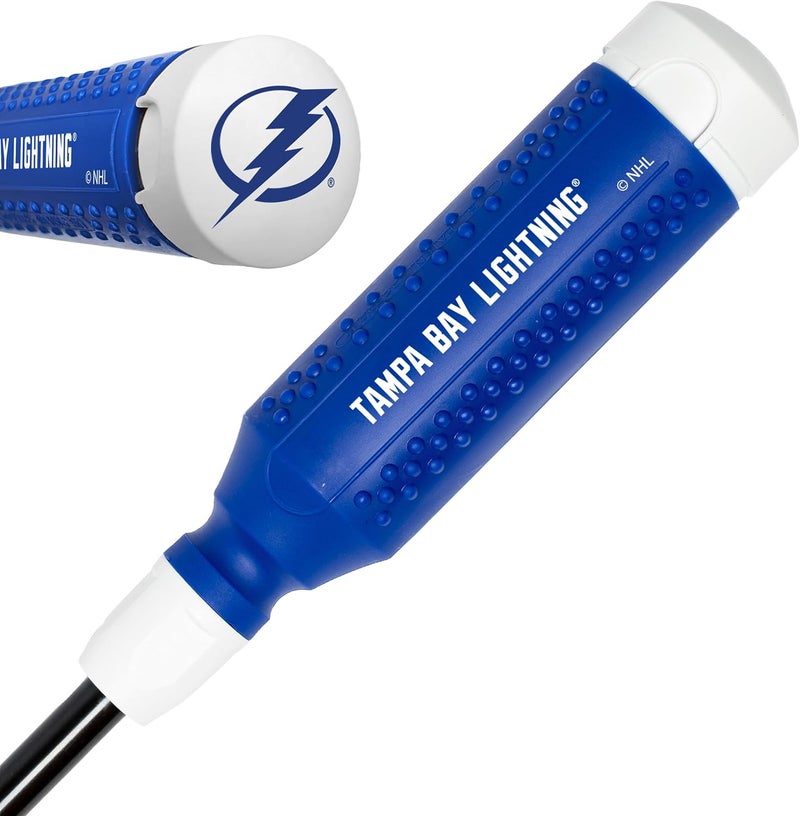Megapro ® NHL® Team Edition Multi-bit Screwdriver | Officially Licensed NHL® Gear | Durable, Ergonomic, Pro-Grade Screwdriver (Tampa Bay Lightning®) - Image 1